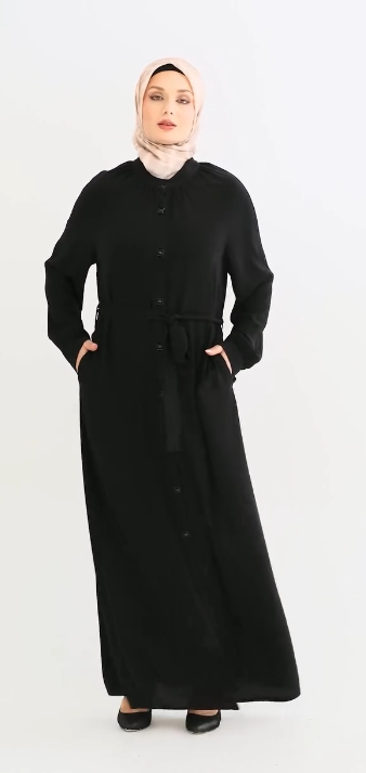 عباية نسائية بحزام