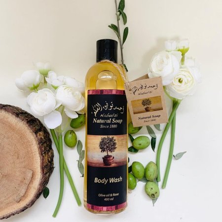 جل الاستحمام من زيت الزيتون والمكونات الطبيعية400ML